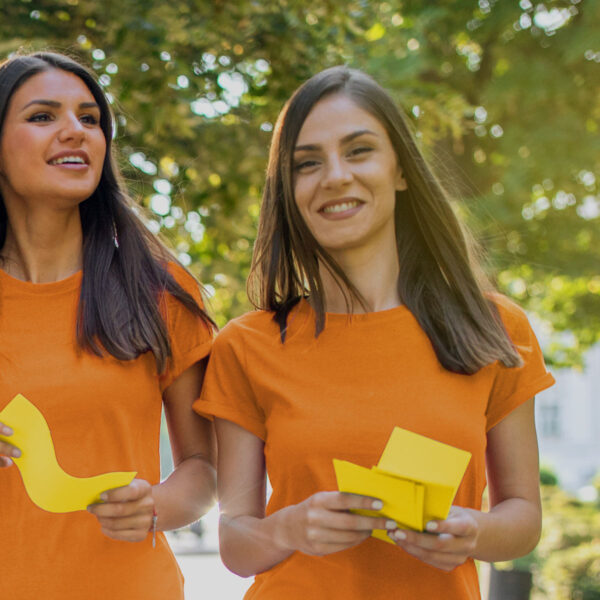 Werbung mit Flyerverteilung Werbung mit Flyerverteilung