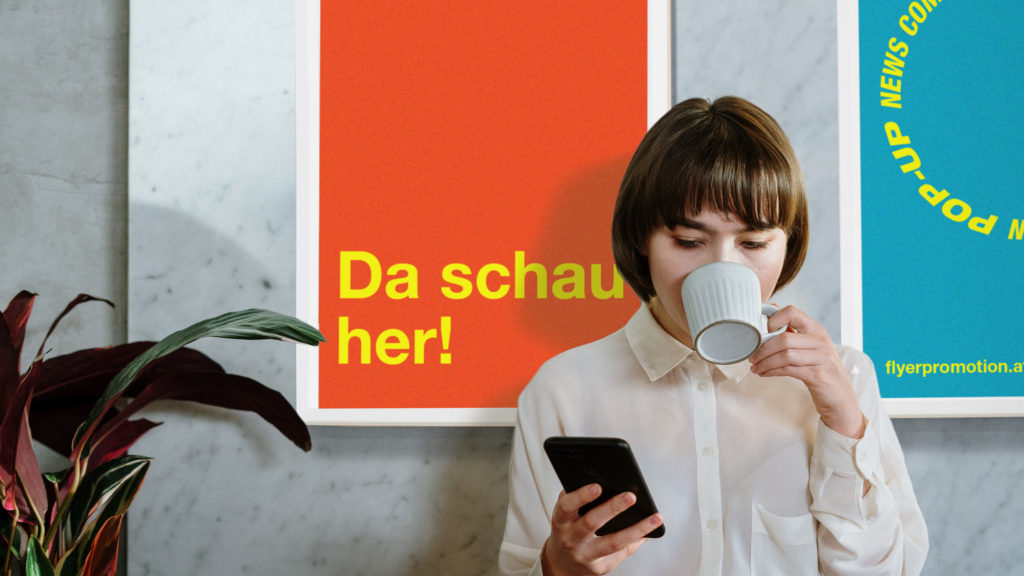 Indoor Plakatierung